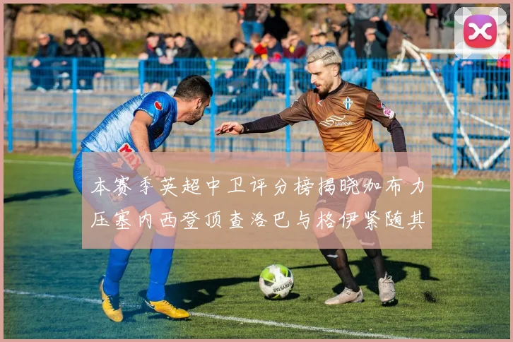 本赛季英超中卫评分榜揭晓加布力压塞内西登顶查洛巴与格伊紧随其后